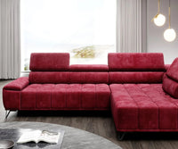 Hjørnesofa Palladio L 320x220cm. ( med elektrisk skyvedel)