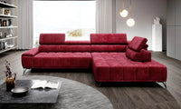 Hjørnesofa Palladio L 320x220cm. ( med elektrisk skyvedel)