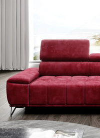 Hjørnesofa Palladio L 320x220cm. ( med elektrisk skyvedel)