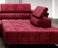 Hjørnesofa Palladio L 320x220cm. ( med elektrisk skyvedel)