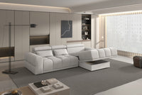 Hjørnesofa Panama S (290x188cm) med elektrisk skyvedel