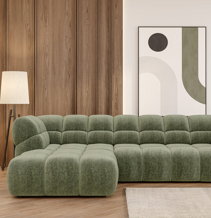Hjørnesofa Phantom S med elektrisk seteforlengelse