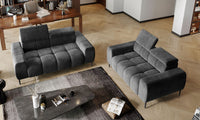 Plaza 212 cm elektrisk sofa (3-seter)