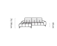 Plaza S 270×177 cm elektrisk hjørnesofa