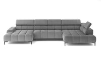 Plaza XL  385 × 216 / 177 cm  elektrisk hjørnesofa