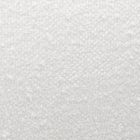 Puff Bloop – polstret / hvit / rund