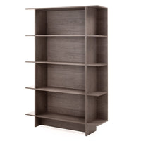 Kanso Bokhylle 120 x 35 x 176,9 cm – 4 Hyller Baltic Storm Oak Minimalistisk Design