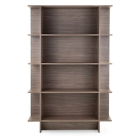 Kanso Bokhylle 120 x 35 x 176,9 cm – Pearl Oak 4 Hyller Minimalistisk Design