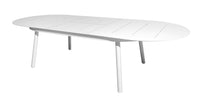 230×120 Marinelli Utvidelsesbord Hvit