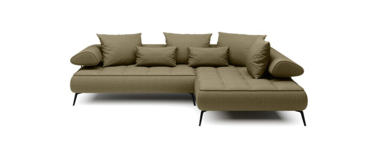 Hjørnesofa Seledo L 268x224cm. (med elektrisk skyvedel)