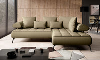 Hjørnesofa Seledo L 268x224cm. (med elektrisk skyvedel)