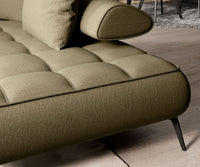Hjørnesofa Seledo L 268x224cm. (med elektrisk skyvedel)