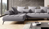 Hjørnesofa Seledo XL 385x224cm. (med elektrisk skyvedel)