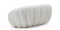 Sofa Firenze – bouclé / hvit / 2-seter