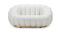 Sofa Firenze – bouclé / hvit / 2-seter