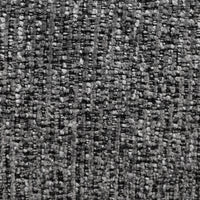 Luvio 4-seters sofa – grå chenille med myke, avrundede former