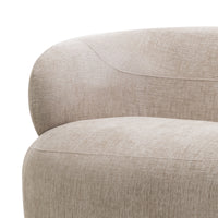 Tiubo 3-seter Sofa 231 cm – Chenille Lys Beige | Avrundet Design
