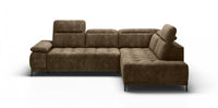 Hjørnesofa Focus L 278x204cm. (med elektrisk skyvedel)