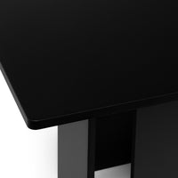 Gasper spisebord — sort 100×100