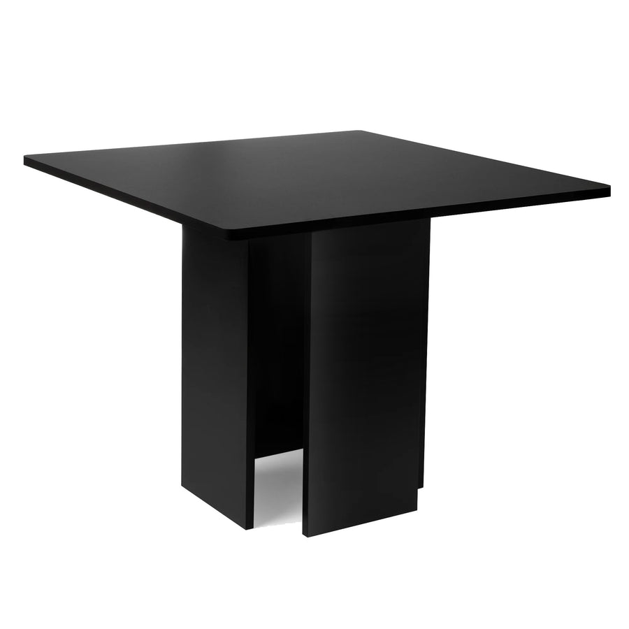 Gasper spisebord — sort 100×100