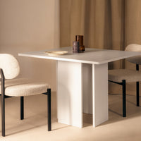 Gasper spisebord 100×100 cm – kasjmir