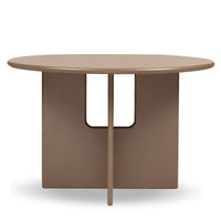 Spisebord Hill – brun / 120 cm