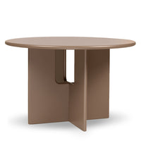 Spisebord Hill – brun / 120 cm