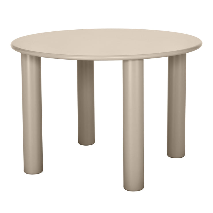 Joki spisebord – rundt 110 cm, mørk beige, matt finish
