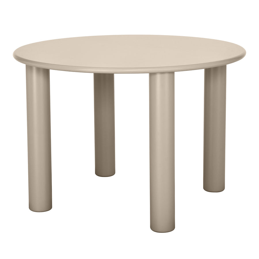 Joki spisebord – rundt 110 cm, mørk beige, matt finish