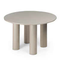 Spisebord Kairo – rund / mørk beige / 120 cm