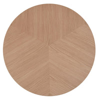 Kiruna spisebord – rundt, 137 cm, eikefiner