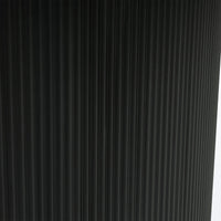 Spisebord Maurizio – rillet / svart / 180 cm