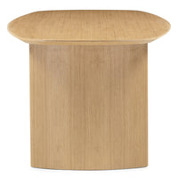 Oriento spisebord – Ovalt 200 cm, naturlig eikefinér