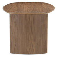 Oriento spisebord – Ovalt 200 cm, valnøttfinér