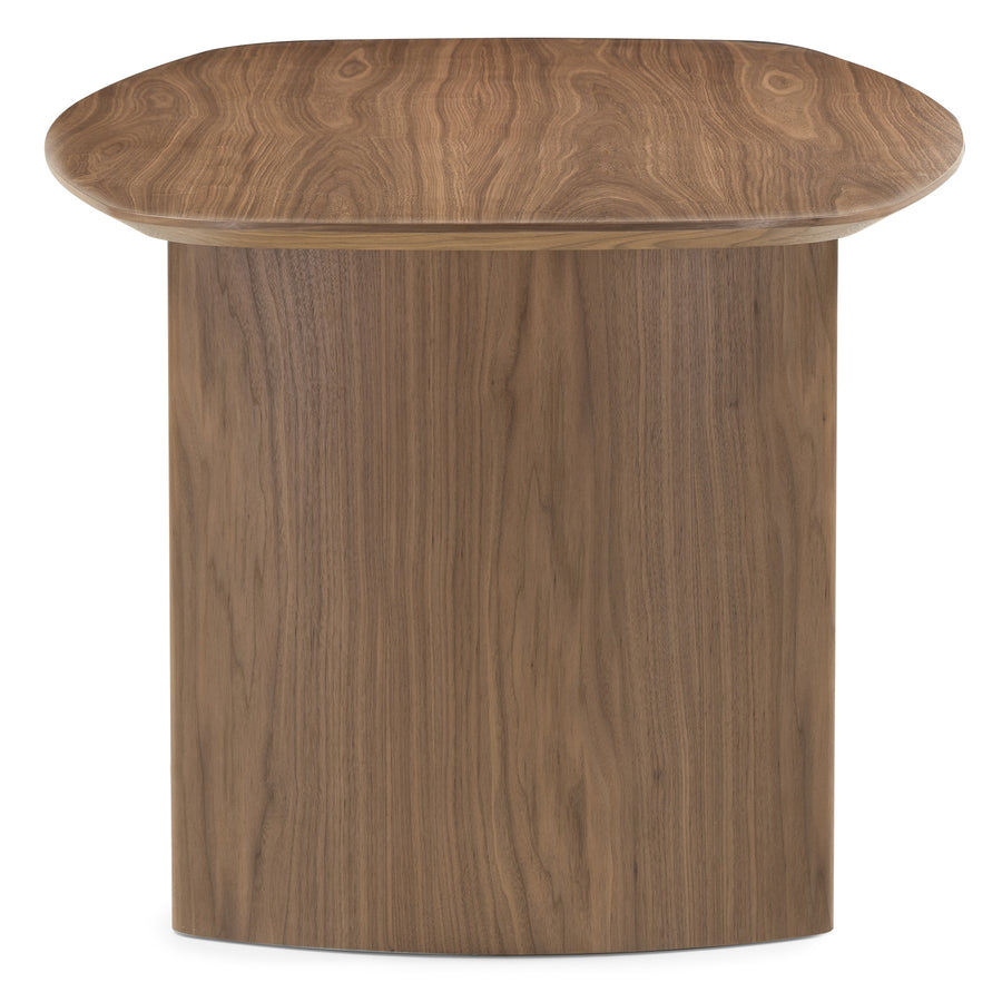 Oriento spisebord – Ovalt 200 cm, valnøttfinér
