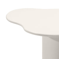 Pinar spisebord – 180 cm gråbeige med organiske former