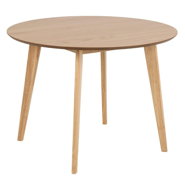 ROXBY – Spisebord i naturlig tre med myke linjer og nordisk stil