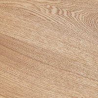 Stella rundt spisebord – MDF og naturlig finér, Ø120 cm