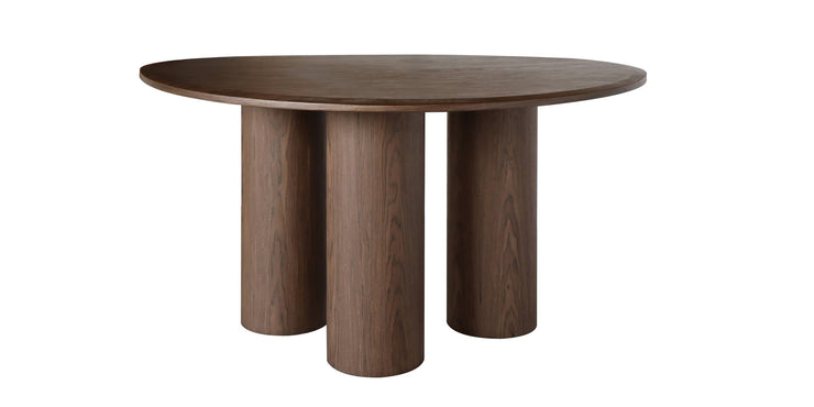 Vesper spisebord 140 cm – mørk valnøtt