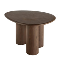 Vesper spisebord 140 cm – mørk valnøtt