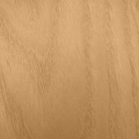 Spisebord Yoko – gummitre med askfinér / natur / rund, 110.5 cm