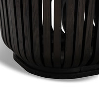 Araia spisebord 200×110 cm – svart askefinér