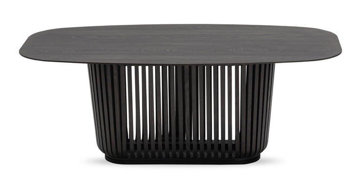 Araia spisebord 200×110 cm – svart askefinér