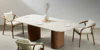 Rovigo Hagebord 220 cm – Spisebord i Superstone og Akasietre