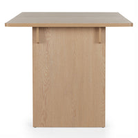 Uttrekkbart spisebord Floya – dekorativ bølge / 140-200 cm