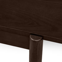Iselio spisebord mørk valnøtt 160–200 cm (uttrekkbart)