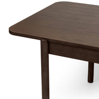 Iselio spisebord mørk valnøtt 160–200 cm (uttrekkbart)