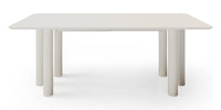 Uttrekkbart spisebord Loa – bøk / rund / 140-200 cm