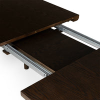Uttrekkbart spisebord Marbella – eik / mørk eik / 160-200 cm
