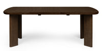 Uttrekkbart spisebord Marbella – eik / mørk eik / 160-200 cm
